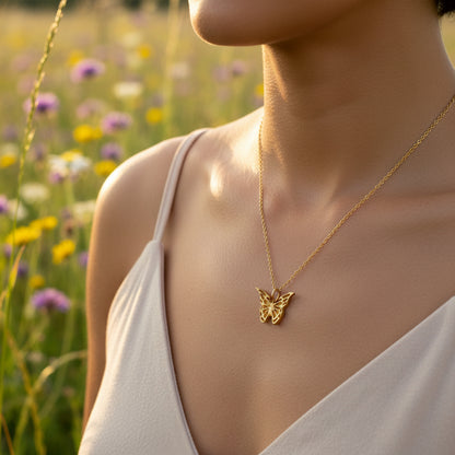Naszyjnik z Motylem