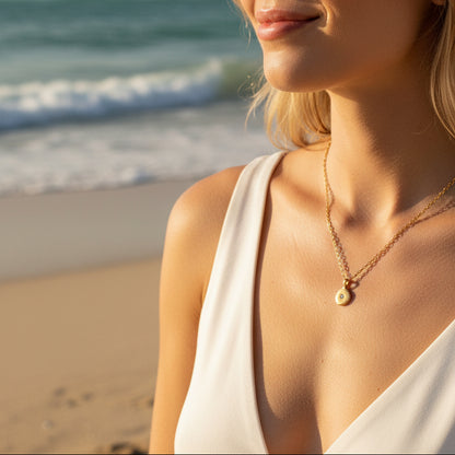 Minimalist Necklace with Cubic Zirconia