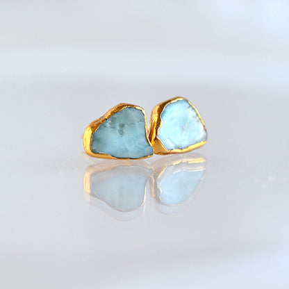 Kolczyki Sztyfty Larimar