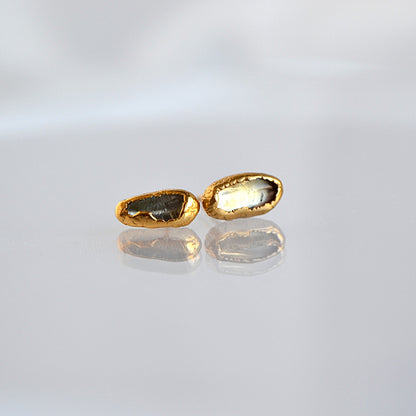 Kolczyki Sztyfty Cytryn