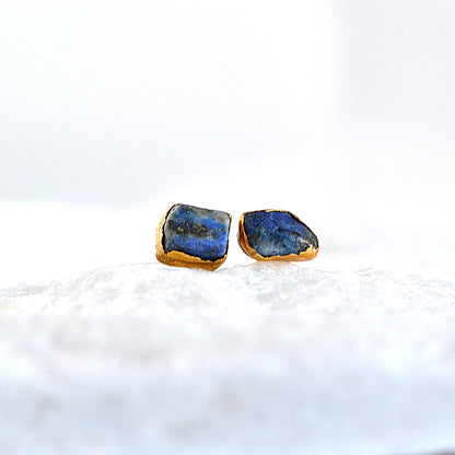 Kolczyki Sztyfty Lapis Lazuli
