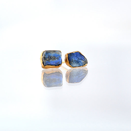 Kolczyki Sztyfty Lapis Lazuli