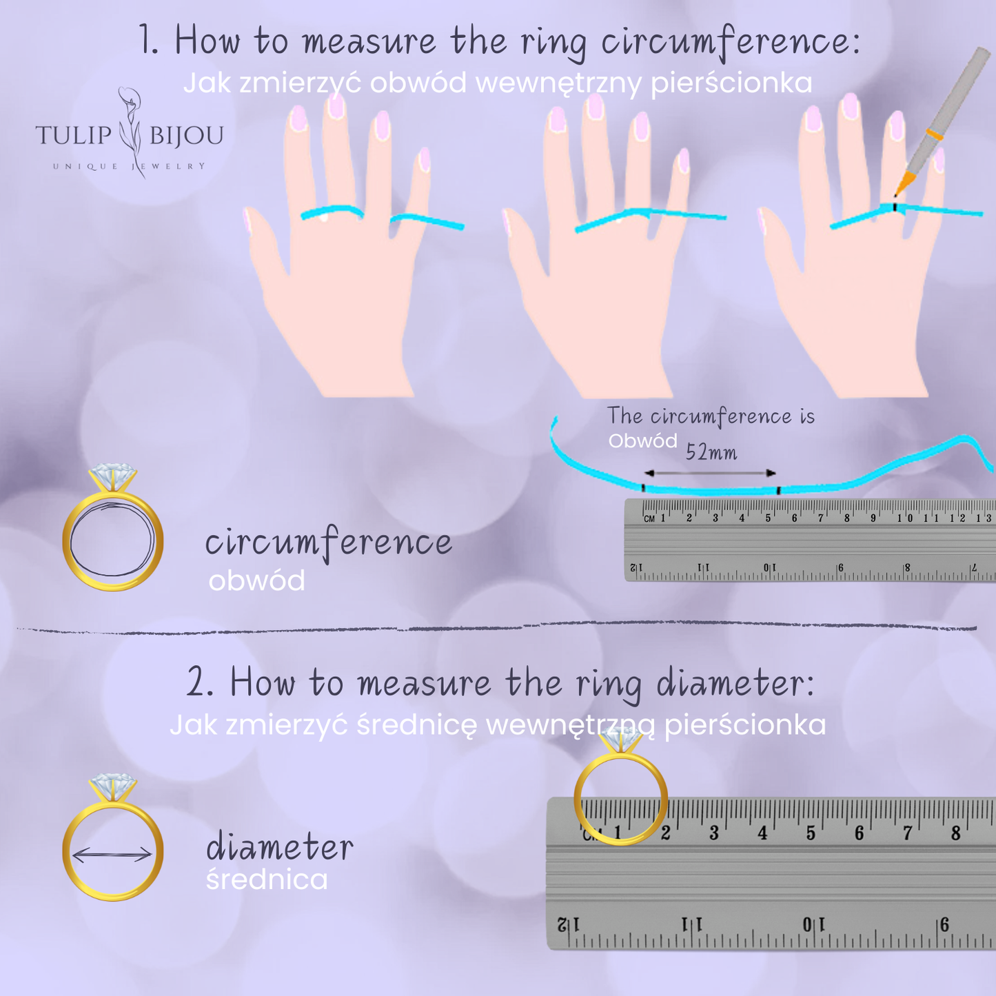 Pierścionek z Kwiatkiem